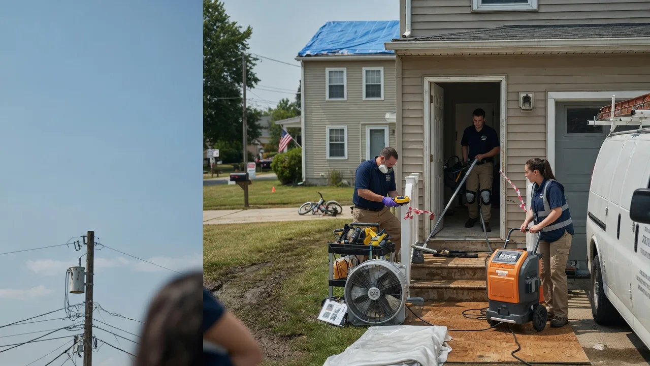 Water Damage Repair in Crescent City, IL near me